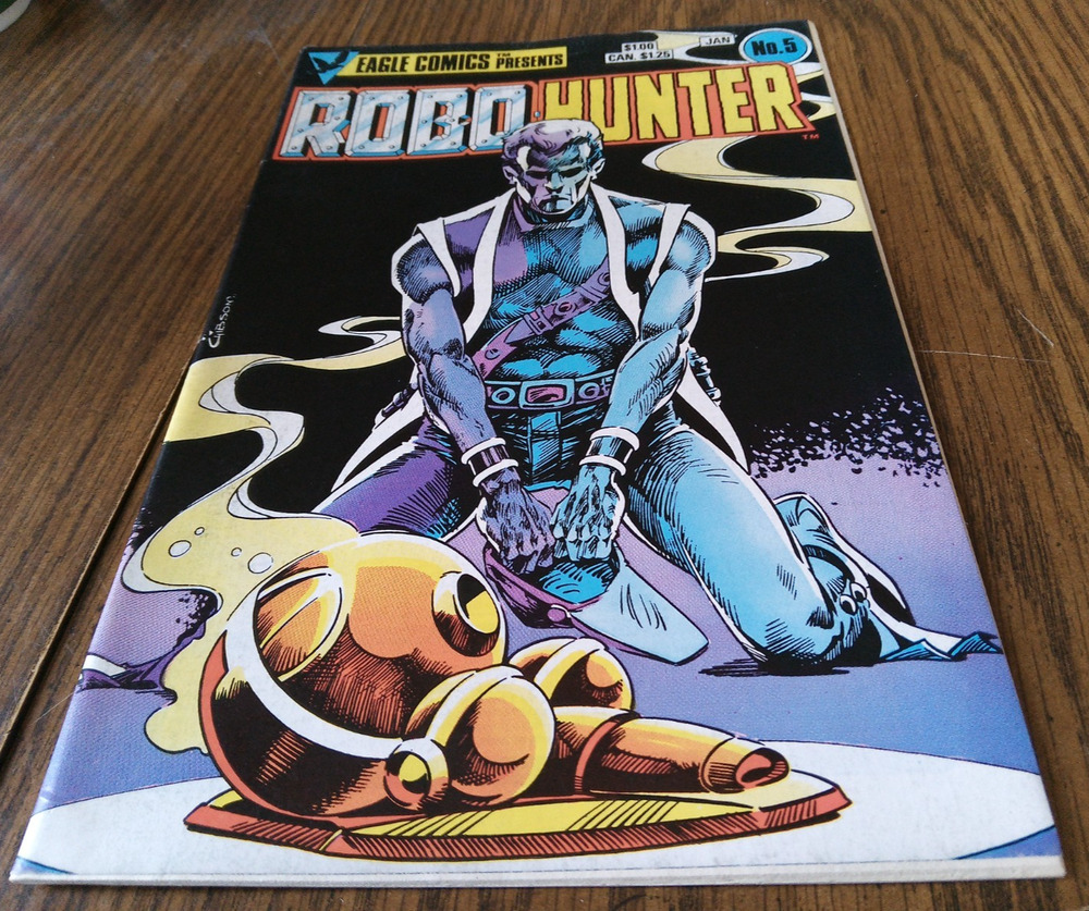 Robo-Hunter #5 January 1985 Eagle Comics